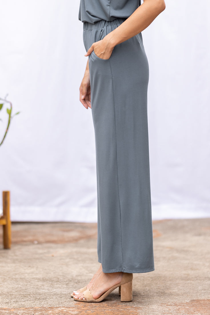 Parker High-Waist Pant (Storm)