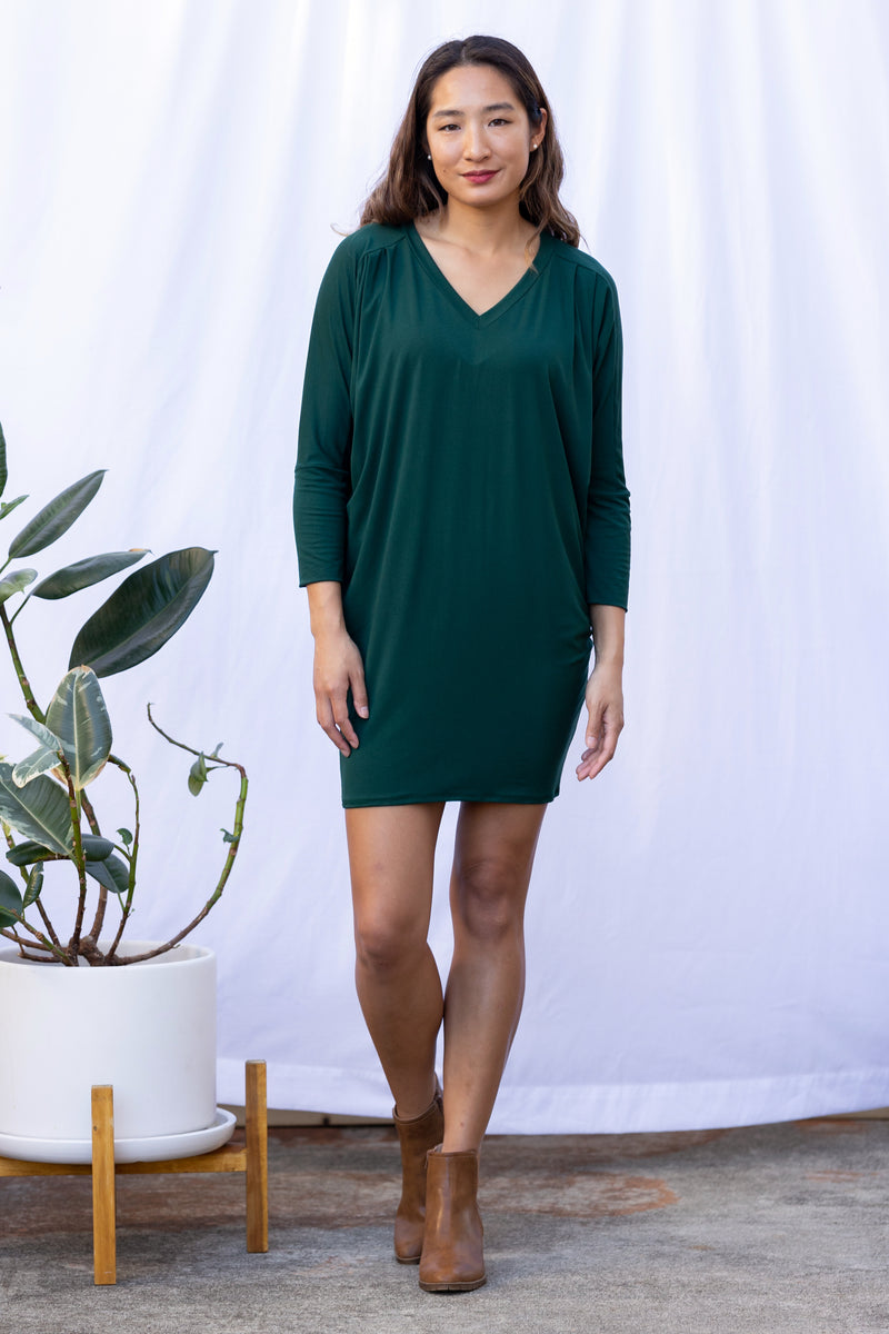 Lynette Dolman Dress (Pine)