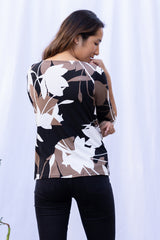 Meg Boatneck Top (Orchid Shadow)
