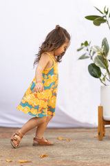 Mini Avery Dress (Golden Bloom)
