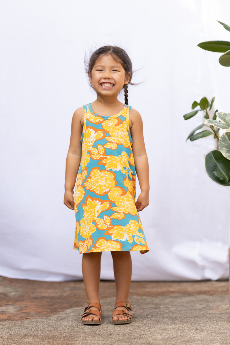 Mini Avery Dress (Golden Bloom)