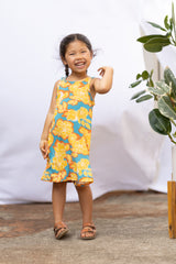 Mini Avery Dress (Golden Bloom)