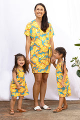 Mini Avery Dress (Golden Bloom)
