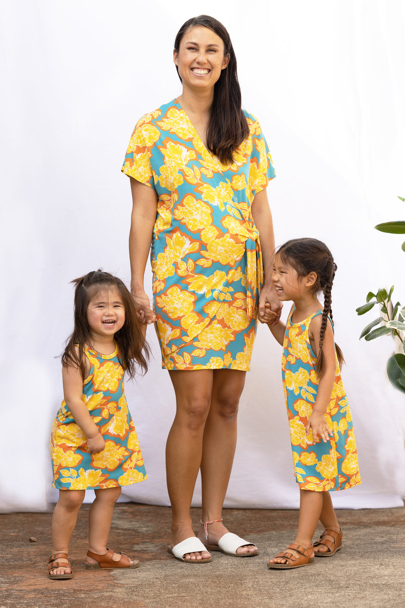 Mini Avery Dress (Golden Bloom)