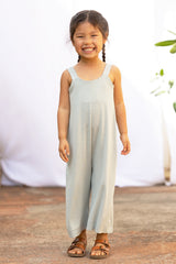 Mini Paisley Jumper (Sage Stripe)