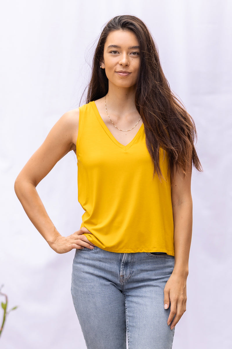 Nikki Tank Top (Dandelion)