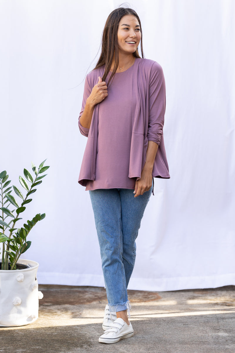 Courtney Layered Tank (Belladonna)