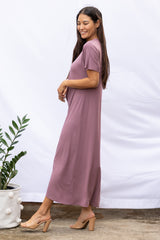 Ricky Asymmetrical Dress (Belladonna)