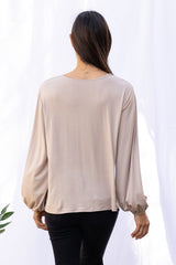 Vivian Blouse (Cocoa)