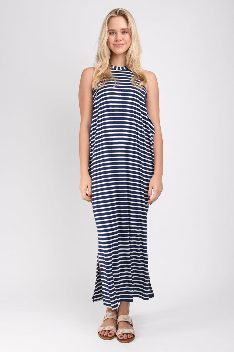 Chad Maxi (Navy Stripe) - M