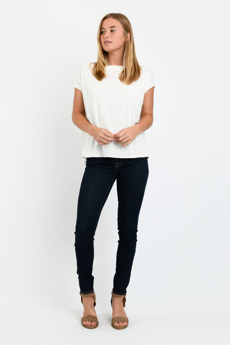 Brooke Top (Ivory) - XS