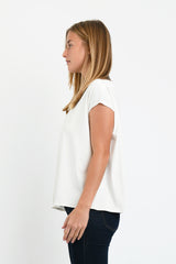 Brooke Top (Ivory) - XS
