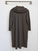 Stella Sweater Dress (Charcoal Sweater Knit) - S