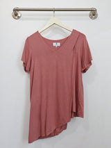 Gemma Asymmetrical Tunic (Desert Rose) - M