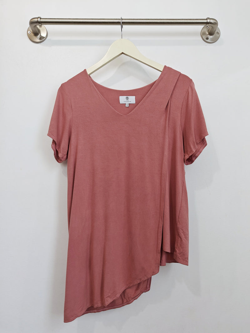 Gemma Asymmetrical Tunic (Desert Rose) - M