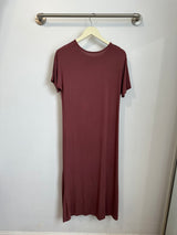 Ricky Asymmetrical Dress (Mauve) - L