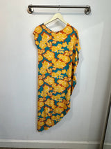Lola Asymmetric Maxi (Golden Bloom) - S