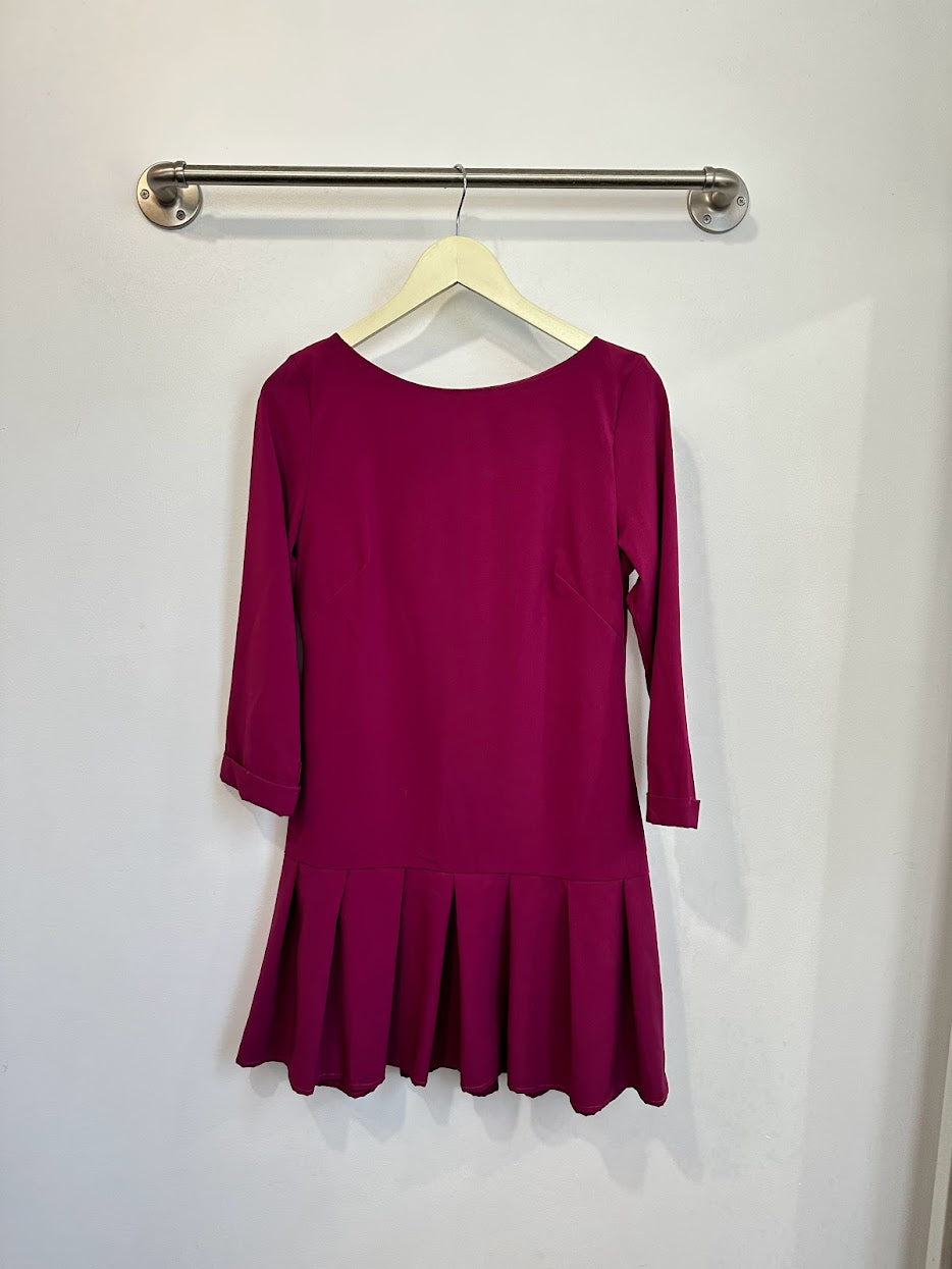 Wimbledon Dress (Magenta) - S – Ten Tomorrow
