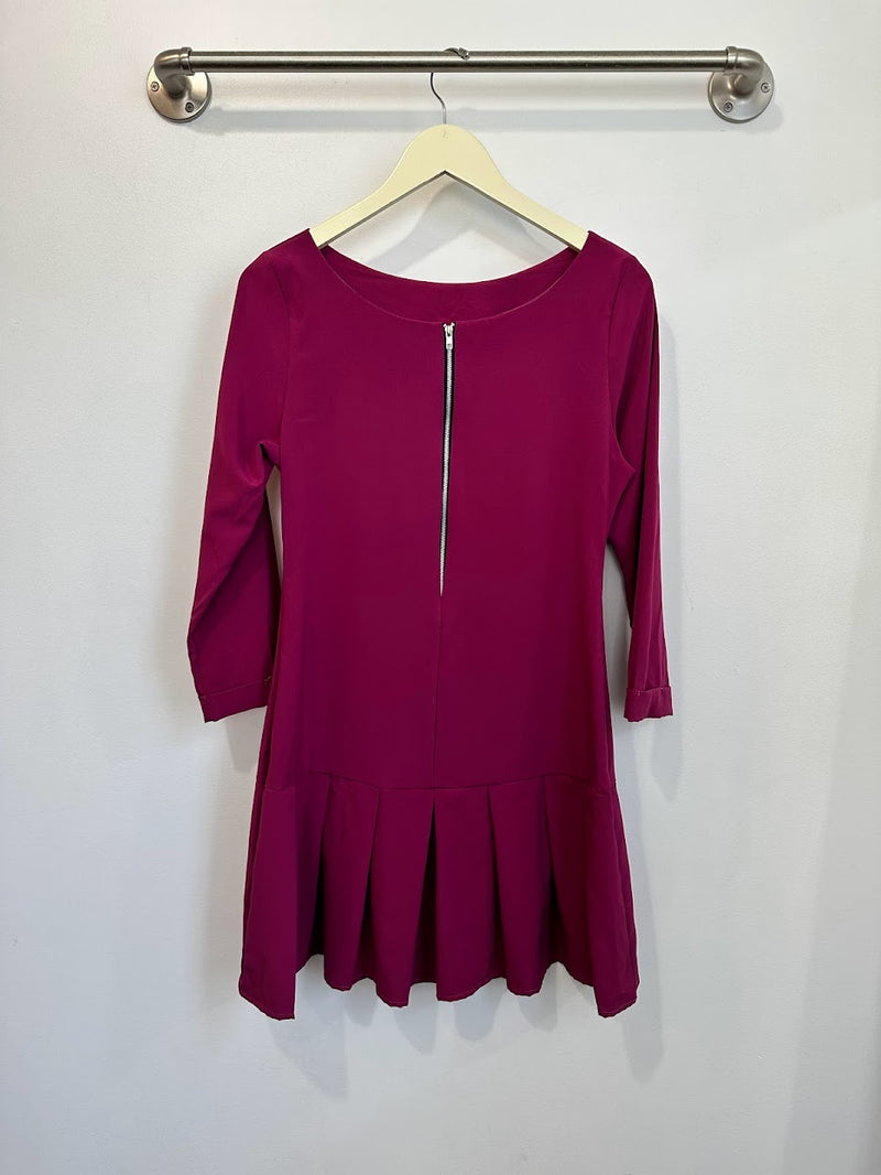 Wimbledon Dress (Magenta) - S