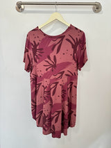 Mara Pleated Back Top (Catalina Mauve) - L