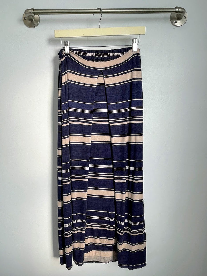 Ellie Convertible Dress/Skirt (Navy Mixed Stripe) - M
