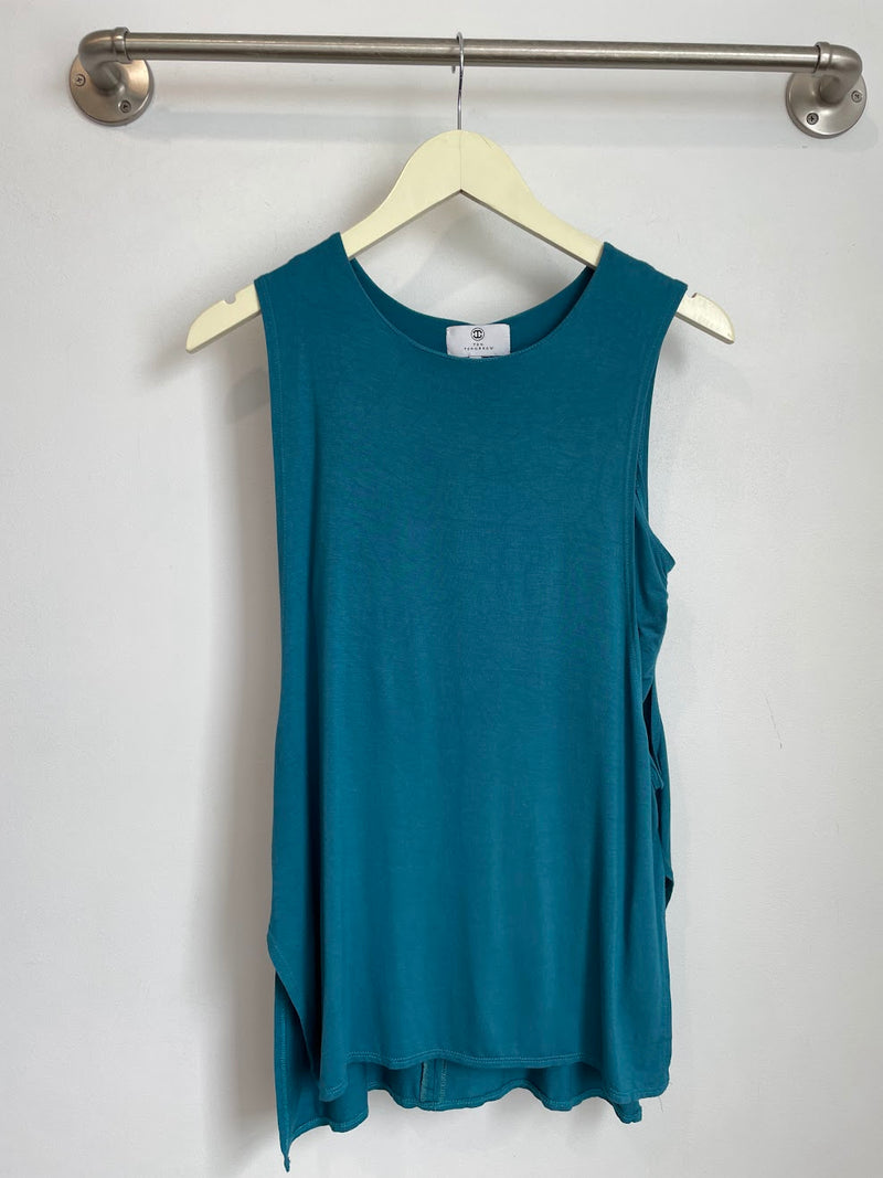 Courtney Layered Tank (Turquoise) - M