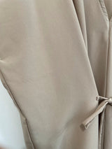 Filipa Tie Dress (Buttercream) - S