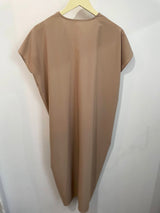 Filipa Tie Dress (Buttercream) - S