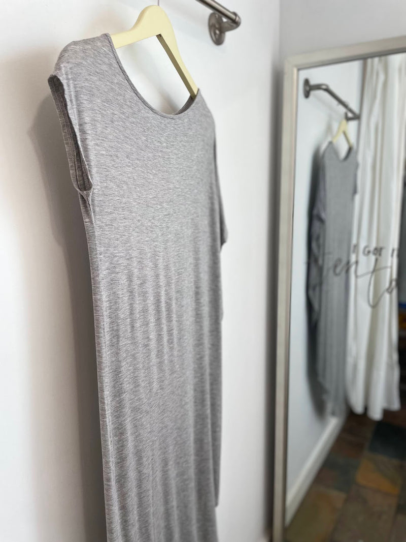 Lola Asymmetric Maxi (Heather Grey) - S