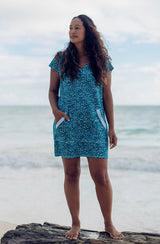Kealopiko Dawn V-Neck Dress  (‘Āweoweo)