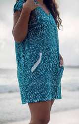 Kealopiko Dawn V-Neck Dress  (‘Āweoweo)