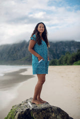 Kealopiko Dawn V-Neck Dress  (‘Āweoweo)