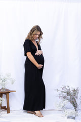 Kori Pleated Maxi (Black)