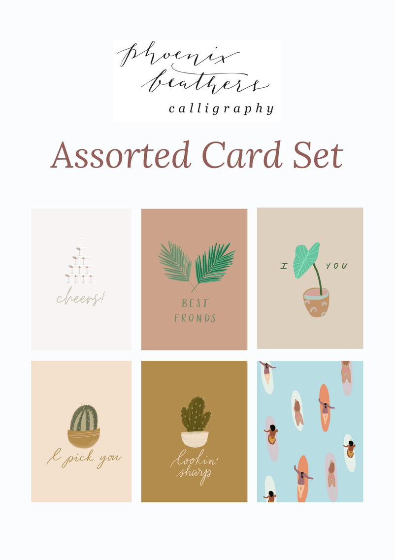 Phoenix Feathers Card Set