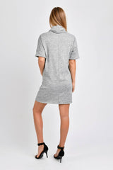 Beverly Sweater Dress (Lt Grey Sweater Knit) - M