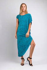 Lola Asymmetric Maxi (Line Print) - M